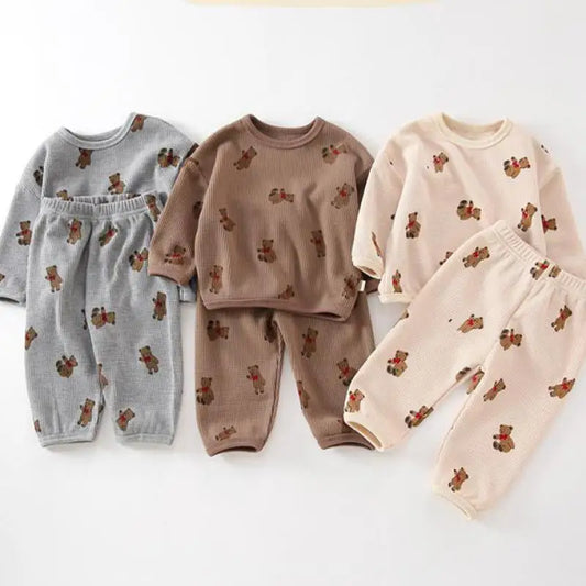 Waffle Pajama Set