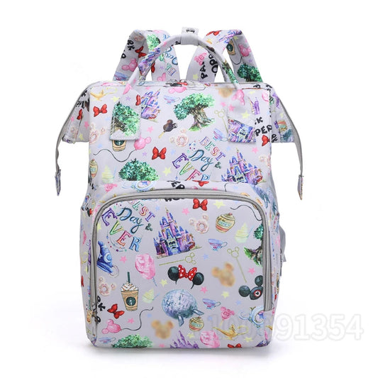 Large Capacity Maternity Baby Diaper Bag With Animated Theme - Bloom & Babes