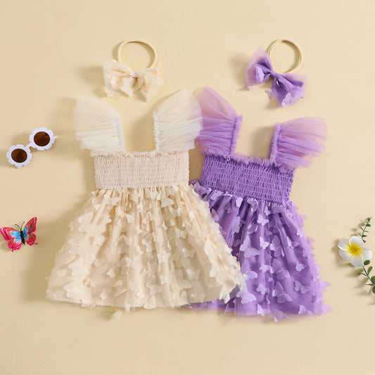 Butterfly Tulle Dress