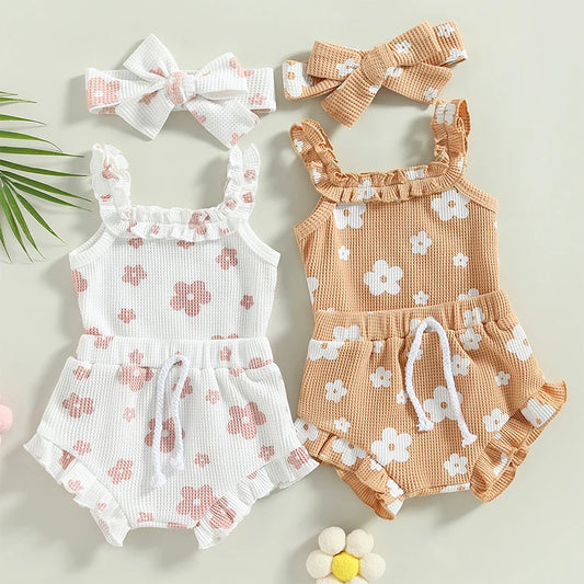 Princess Floral Romper Set