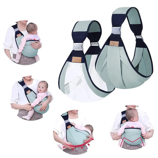 Multifunctional One Shoulder Sling Baby Toddler Carrier - Bloom & Babes