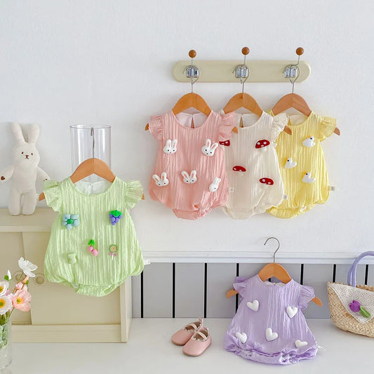 Ruffle Sleeve Infant Clothing